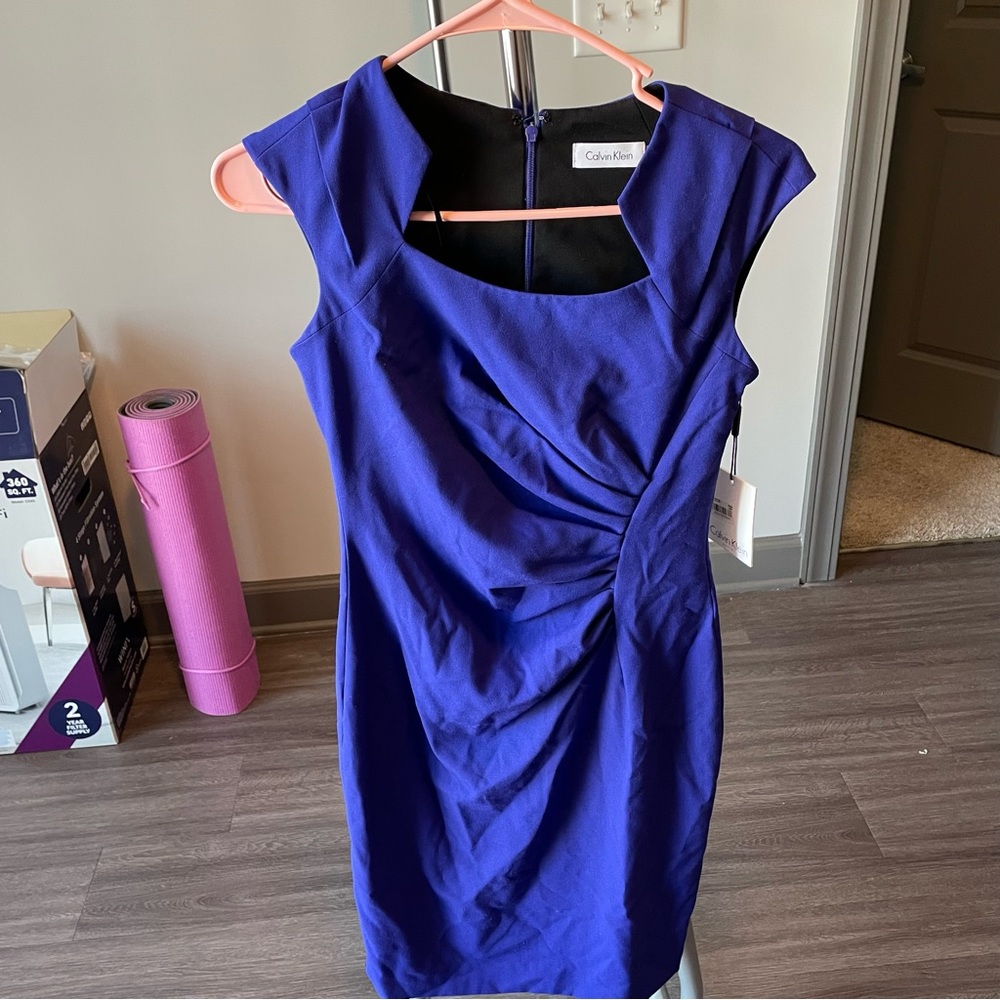 Calvin Klein blue dress